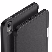 DUX DUCIS salokāms DOMO vāciņš ar zīmuļa turētāju iPad mini 7/6 melns