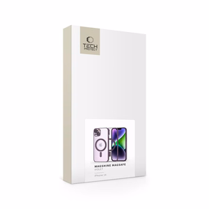 Tech-Protect MagShine Line MagSafe iPhone 14 apvalks - violeta