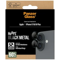PanzerGlass Hoops rūdītais stikls objektīva aizsargstikls iPhone 16 / 16 Plus / 17