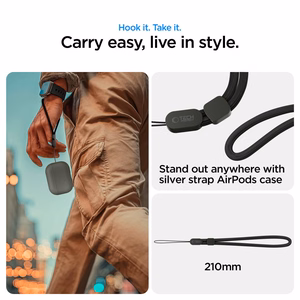 Tech-Protect NaturalFit Чехол для AirPods Pro 3 - зелёный
