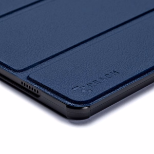 Reach Smart Leather maciņš Samsung X610/X616 Tab S9 FE Plus tumši zils