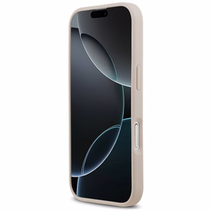 Guess 4G Circle Classic Logo Magnētiskais viedtālruņa apvalks iPhone 17 - rozā