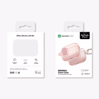 AmazingThing Minimāls futrālis AirPods Pro 3 - Rozā krāsā