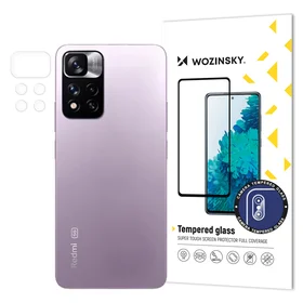 Wozinsky Aizsargstikls 9H pilns kameras rūdītais stikls Xiaomi Redmi Note 11 Pro+ kamerai
