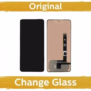 LCD displejs saderīgs ar Motorola G52 (G82 / G71s / Edge30) / XT2221 / melns (Atjaunots: Ķīna)