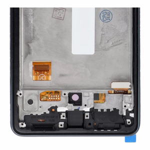 LCD ekrāns SAMSUNG A53 A536 HARD OLED ar melno rāmi