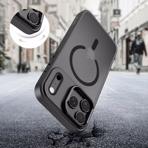 Tech-Protect MagStand MagSafe viedtālruņa apvalks iPhone 17 Pro Max - matēts melns