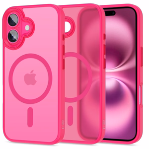 Tech-Protect MagMat MagSafe viedtālruņa apvalks iPhone 16 - rozā