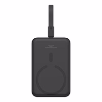 Portatīvais lādētājs Baseus Magnetic Mini 10000mAh, Lightning 20W MagSafe (melns)