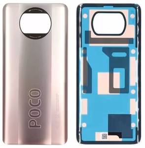 Aizmugurējais vāciņš priekš Xiaomi Poco X3 Pro/X3/X3 NFC Metal Bronze original (service pack)