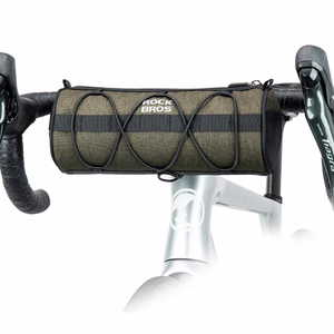 Rockbros 30110049001 velosipēda stūres soma 2 l - zaļa