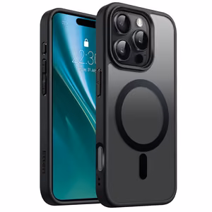 Etteri Matt Mag maciņš iPhone 16 Pro Max 6,9" melns