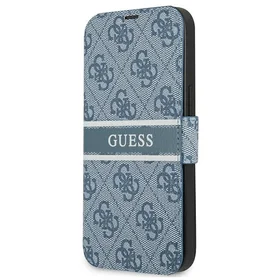 Guess 4G Stripe viedtālruņa apvalks iPhone 13 Pro / 13 6.1" – zils
