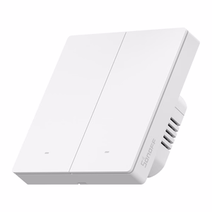 SONOFF M5-2C-86W WiFi Matter viedais sienas slēdzis (2 kanāli)