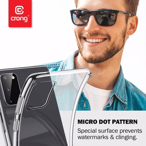 Crong Crystal Slim vāciņš ierīcei Xiaomi Mi Note 10 / Mi Note 10 Pro, caurspīdīgs
