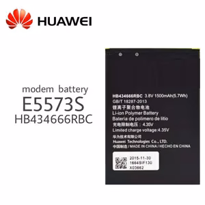Аккумулятор Huawei HB434666RBC для модема 1500mAh E5573 E5575 E5576 E5776 E5577 (совместим с HB434666RAW)