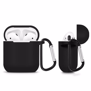 Silikona apvalks Airpods Tips 1 - melns