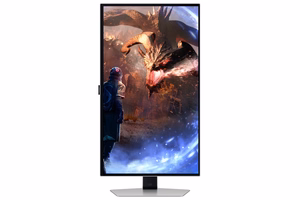 Samsung G60SD monitors 68,6 cm (27") 2560 x 1440 pikseļi Quad HD OLED sudrabs