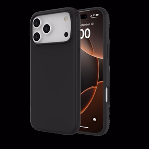 JUST MUST REGULAR DEFENSE silikona maciņš ar MAGSAFE iPhone 17 Pro Max melns