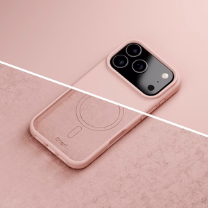 Etteri Silikona Mag maciņš for iPhone 17 Pro gaiši rozā