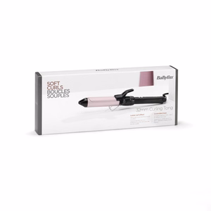 BaByliss Pro 180 Sublim’Touch C325E – matu lokšķēres, 25 mm, melnas/rozā