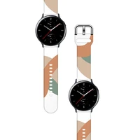 Moro pulksteņa siksna Samsung Galaxy Watch 45 / 46 / 47 mm no silikona - modelis 3