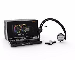 be quiet! Pure Loop 2 FX 280mm procesora viss vienā šķidruma dzesētājs 14 cm melns 1 gab.