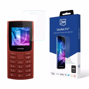3mk Silky Matt Pro – tālruņa ekrāna aizsargs modelim Nokia 105 4G (2023)