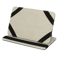 Universālais grāmatas tipa NEO planšetdatora apvalks 7" DIZAINS 1 MELNS