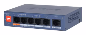 Dahua DH-CS4006-4ET2GT-60 komutators L2 4xGigabit 2xFast Ethernet PoE
