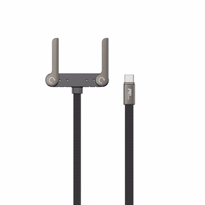 USB-C–USB-C kabelis Devia Ultra6 ar statīvu, 1,5 m, 240 W