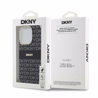 DKNY IML Mono un Svītras MagSafe apvalks viedtālrunim iPhone 14 Pro Max - melns