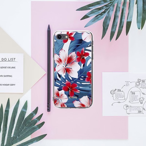 Crong Flower Pattern 03 vāciņš ierīcei iPhone SE (2020 / 2022) / 8 / 7