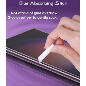 Rūdīts stikls 3D Design UV Glue Samsung N975 Note 10 Plus (Blister)
