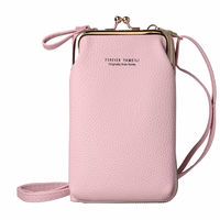 Adīta soma telefonam GCW01 gaiši rozā