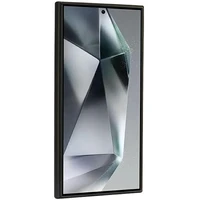 Audi Sintētiskās ādas Magnētiskais viedtālruņa apvalks S24 Ultra S928 melns/melns cietais apvalks AU-TPUPCMS24U-Q5/D1-BK