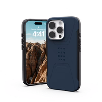 UAG Civilian Magsafe iPhone 16 Pro viedtālruņa apvalks – zils