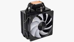 Aerocool Rime 4 procesora gaisa dzesētājs 12 cm melns 1 gab.