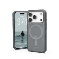 UAG Urban Armor Gear viedtālruņa apvalks DOT saderīgs ar MagSafe iPhone 17 Pro pelēks