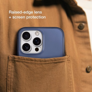 Incase Slim Case vāciņš ar MagSafe iPhone 16 Pro Max tālrunim, Deep Space Blue krāsā