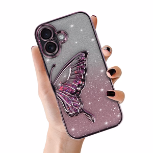 Tel Protect Butterfly Water viedtālruņa apvalks Iphone 17 rozā