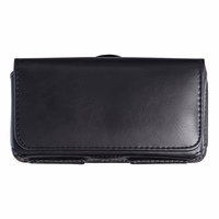 Horizontāls universāls apvalks CLASSIC 100A modelis 1 (Samsung S3/S4/A3 / Iphone 6/7/8) melns