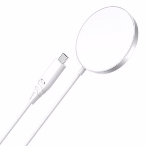 Magnētiskais bezvadu lādētājs Choetech T518 15W (balts)