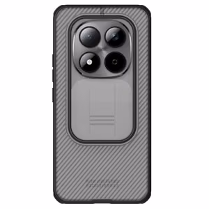 Nillkin CamShield Pro maciņš Xiaomi Redmi Note 15 Pro+ 5G/Poco M8 Pro 5G caurspīdīgs melns