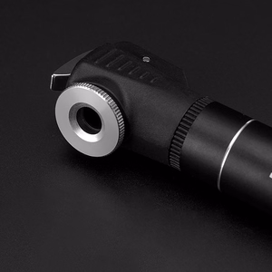 ROCKBROS TM-1701P 80 PSI mini velosipēda pumpis Presta un Schrader ventiļiem – krāsa: melna