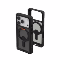 UAG Urban Armor Gear viedtālruņa apvalks PLASMA XTE saderīgs ar MagSafe iPhone 17 Pro melns / oranžs