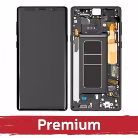 LCD Displejs Saderīgs ar Samsung N960 Note 9 / Midnight Melns / OEM