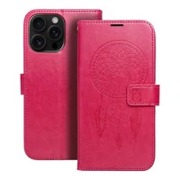 MEZZO grāmatas apvalks IPHONE 16 Pro Max sapņu ķērājs magenta