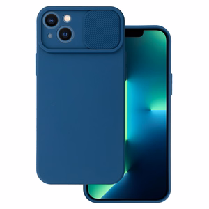 Camshield Soft viedtālruņa apvalks Iphone 14 Tumši zila