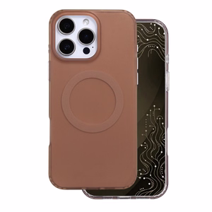 Tecto Shield Mistiq Mag vāciņš iPhone 16 Pro Max 6,9", brūns